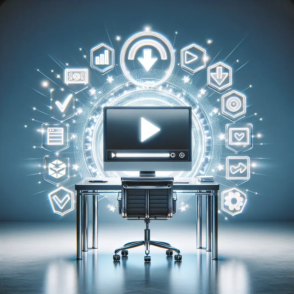 "Person using a computer to effortlessly download YouTube videos, illustrating the step-by-step process outlined in the 'Effortless YouTube Video Download: A Comprehensive Guide' article."