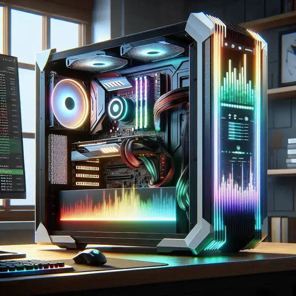 What is the advantage of gaming PCs with built-in game performance analyzers?