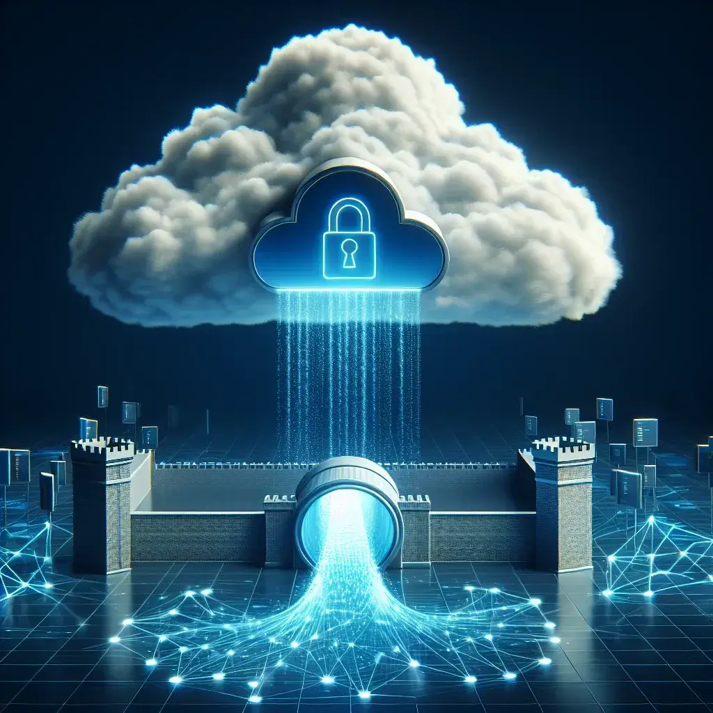 "Cloud-managed VPN services enhancing enterprise network security with streamlined connections and advanced encryption technology."